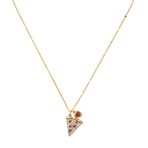 KATE SPADE • Pizza My Heart Necklace - Picture 1 of 4